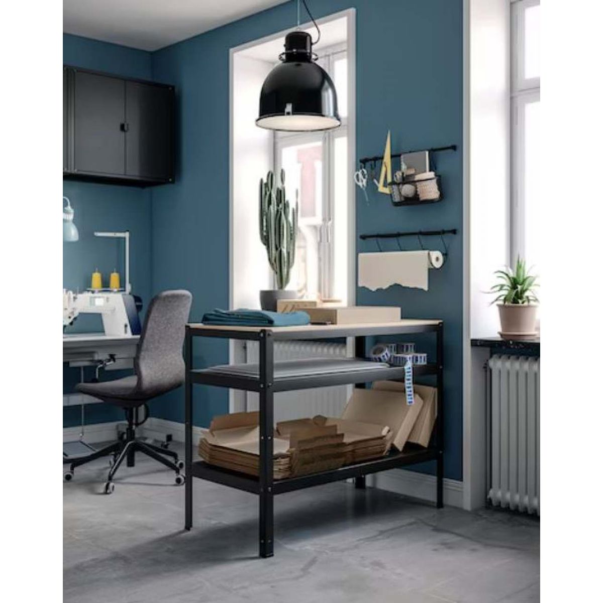 VENTITAS HOME - Estante Industrial Marle Ventitas Home Manzano y Negro