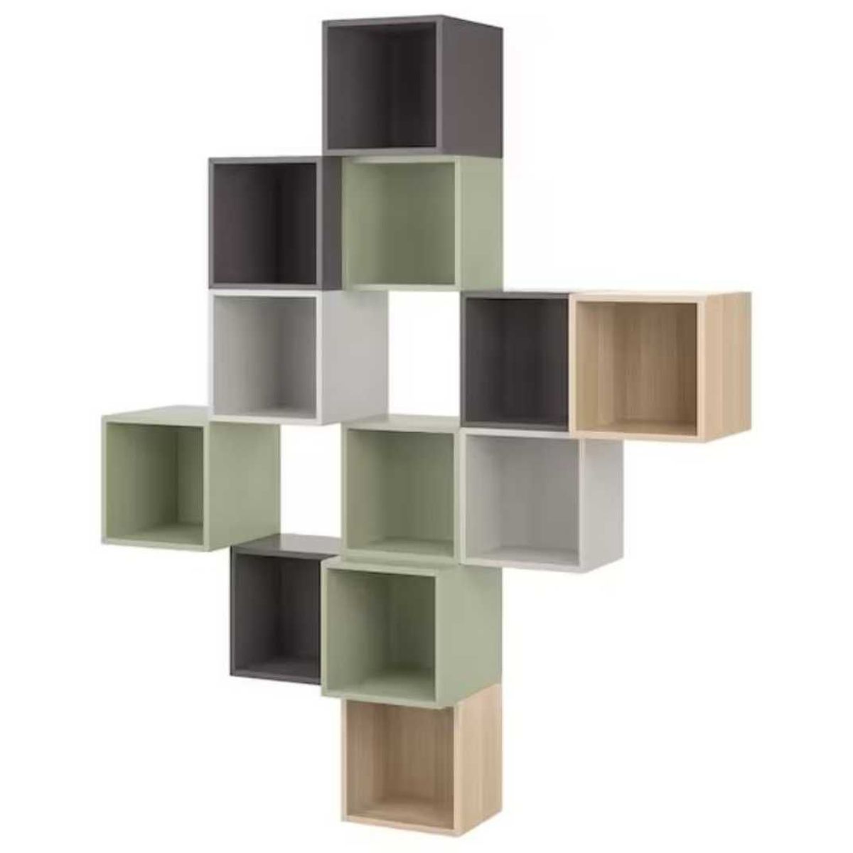 VENTITAS HOME - Set de 12 Cubos Ventitas Home Multicolor x1