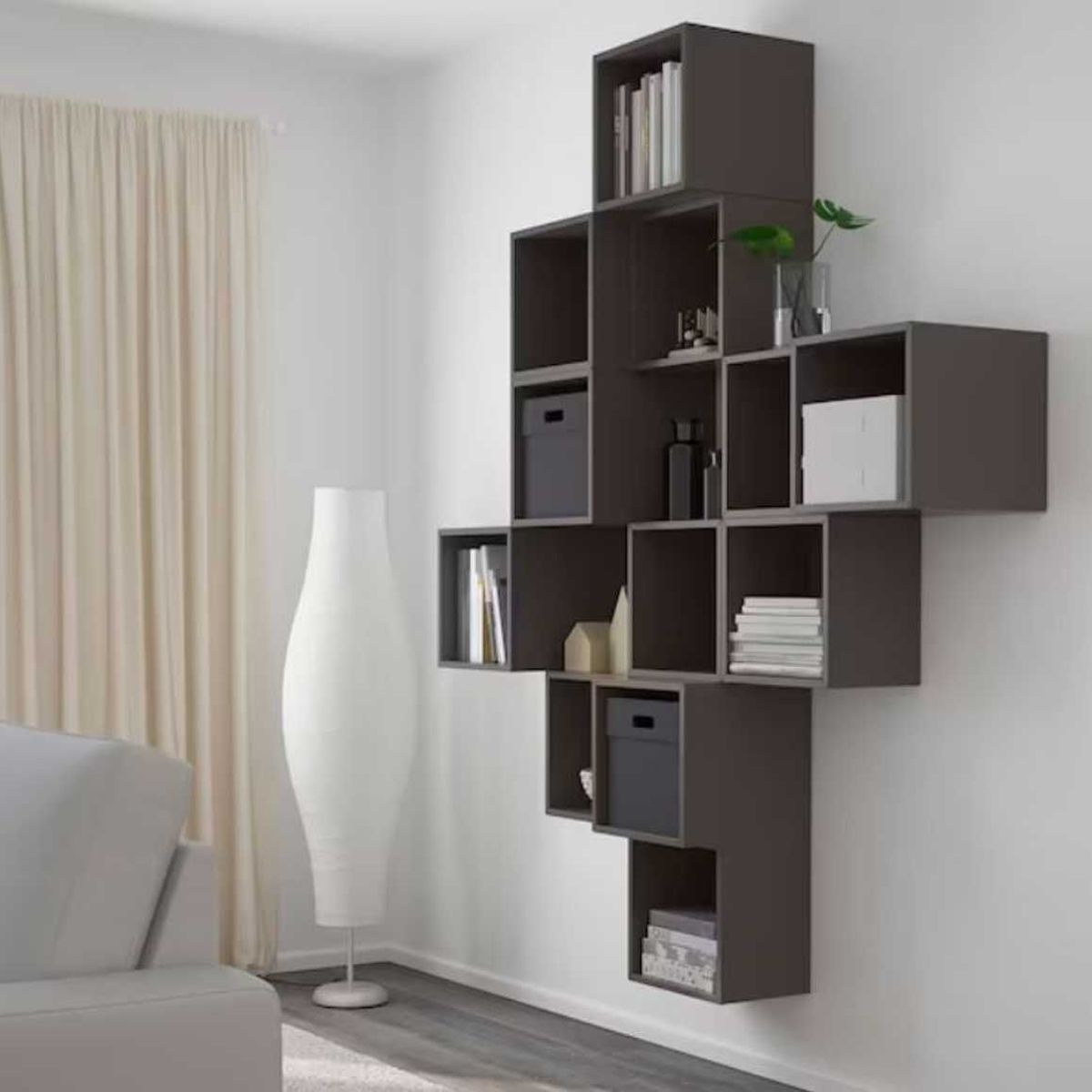 VENTITAS HOME - Set de 12 Cubos Ventitas Home Plomo