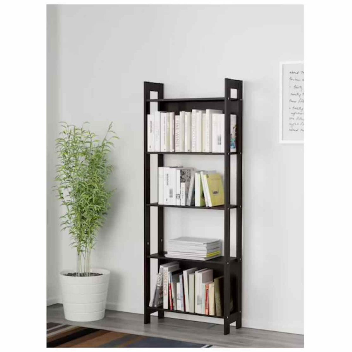 VENTITAS HOME - Librero Industrial Dolly Ventitas Home Negro