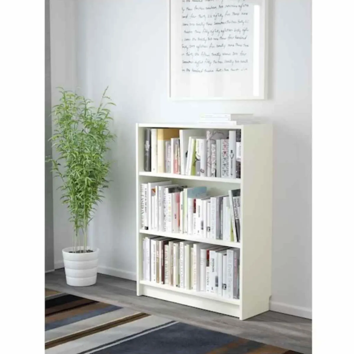 VENTITAS HOME - Librero Aparador Margarita Ventitas Home Blanco