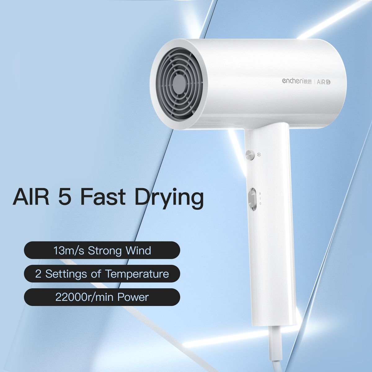 ENCHEN - Secador de Cabello Enchen AIR 5