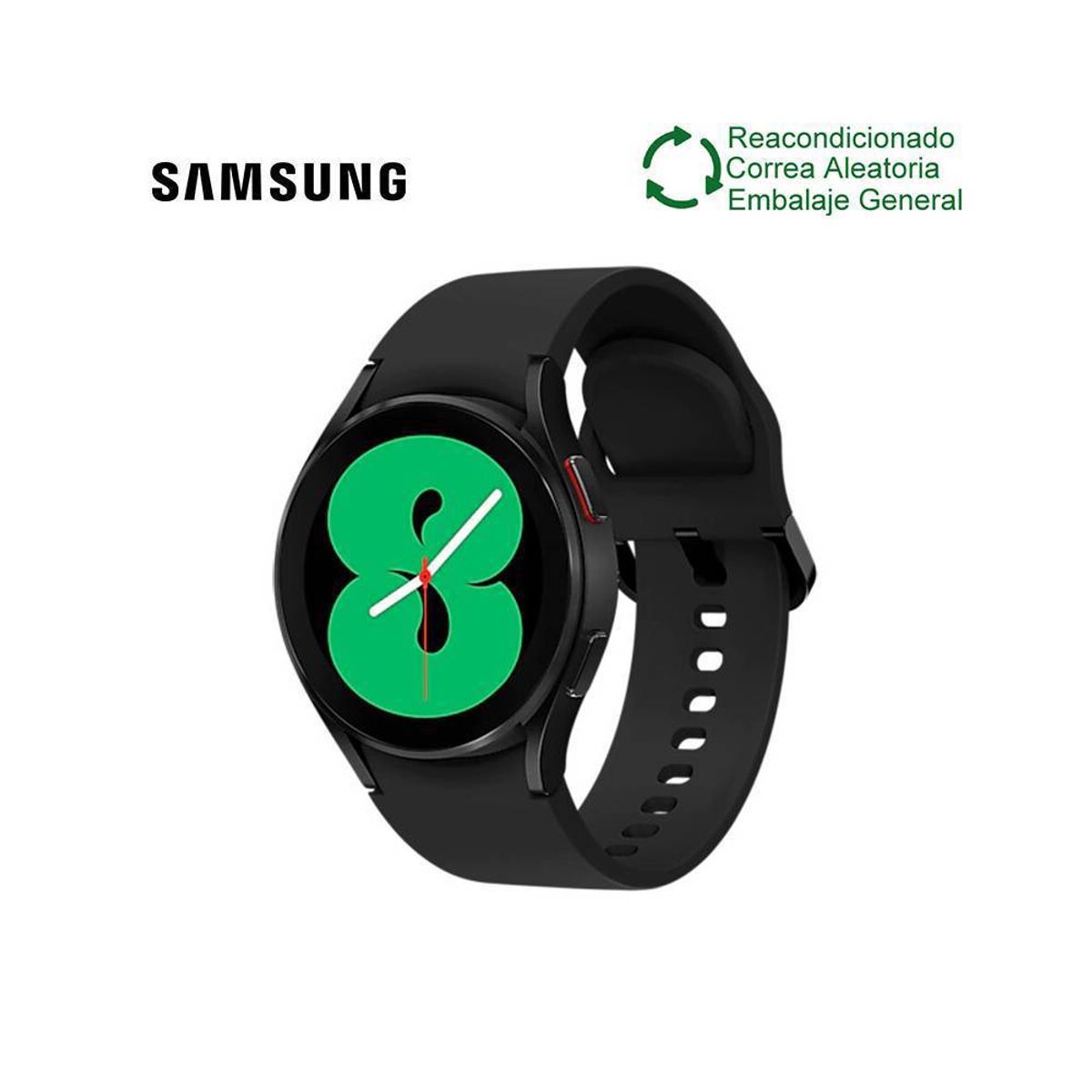SAMSUNG - Samsung Galaxy Watch 4 40mm BT Negro Reacondicionado SemiNuevo