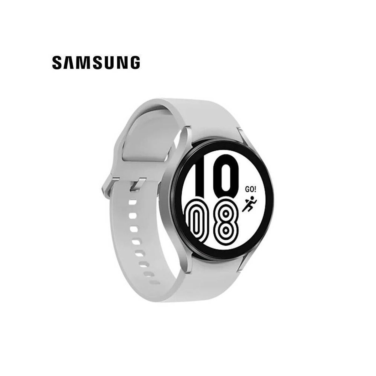 SAMSUNG - Samsung Galaxy Watch 4 44mm BT Plata Reacondicionado SemiNuevo