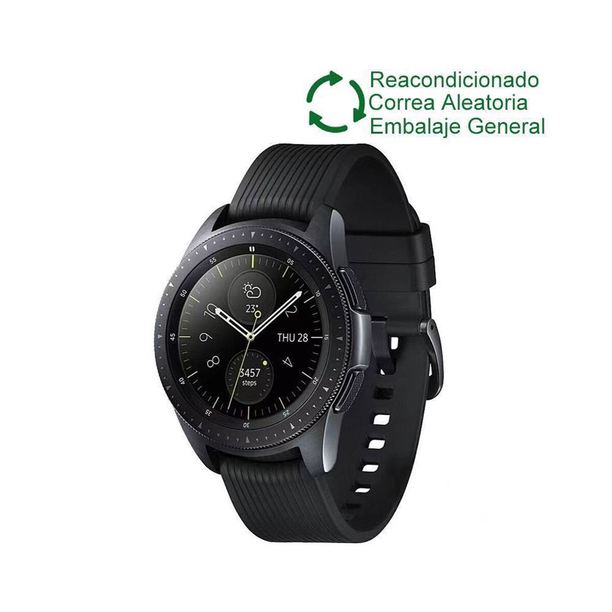 SAMSUNG - Samsung Galaxy Watch 42mm BT Negro Reacondicionado SemiNuevo