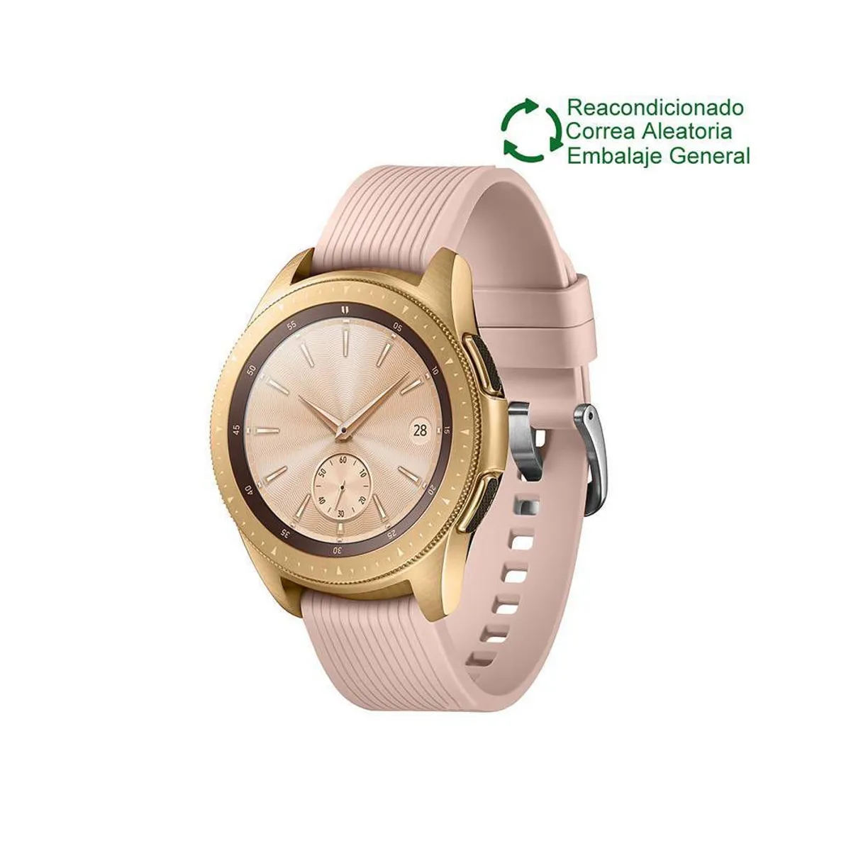 SAMSUNG - Samsung Galaxy Watch 42mm BT Oro Rosa  Reacondicionado SemiNuevo