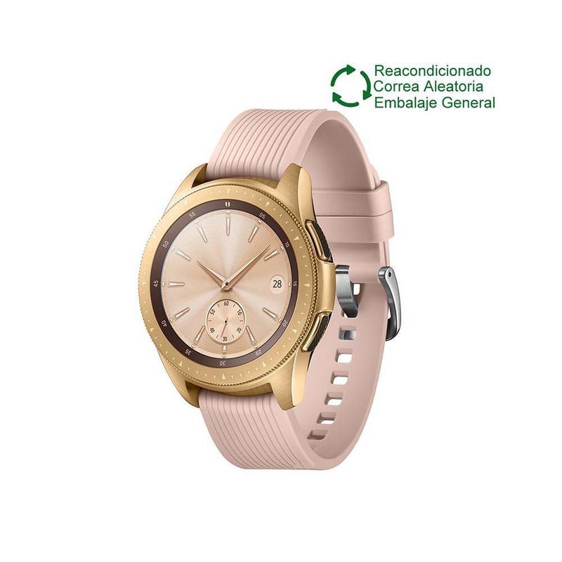 SAMSUNG - Samsung Galaxy Watch 42mm BT Oro Rosa  Reacondicionado SemiNuevo