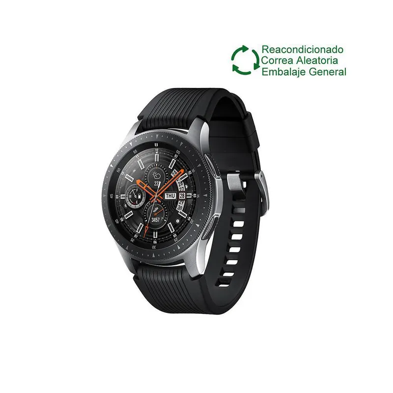 SAMSUNG - Samsung Galaxy Watch 46mm BT Plata Reacondicionado SemiNuevo