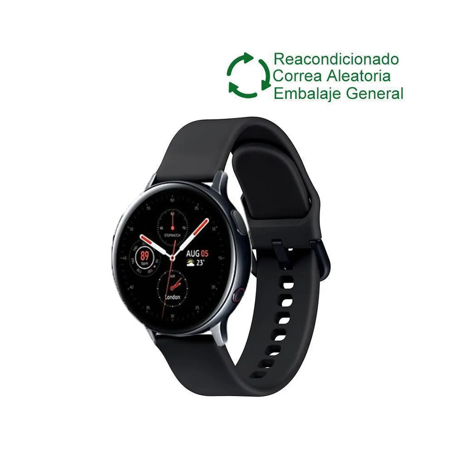 Samsung Smart Watch Samsung Gear Samsung Active 40mm Band Size Samsung  Galaxy Watch Active2 44mm BT Negro Reacondicionado