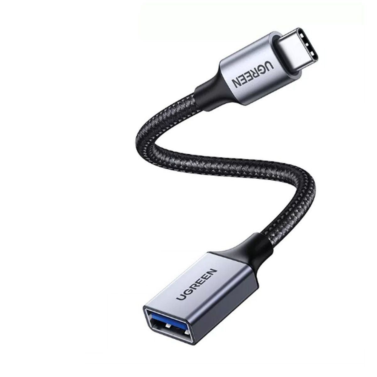UGREEN - Mini Cable PREMIUM USB 3.0 Nylon OTG USB C Portable