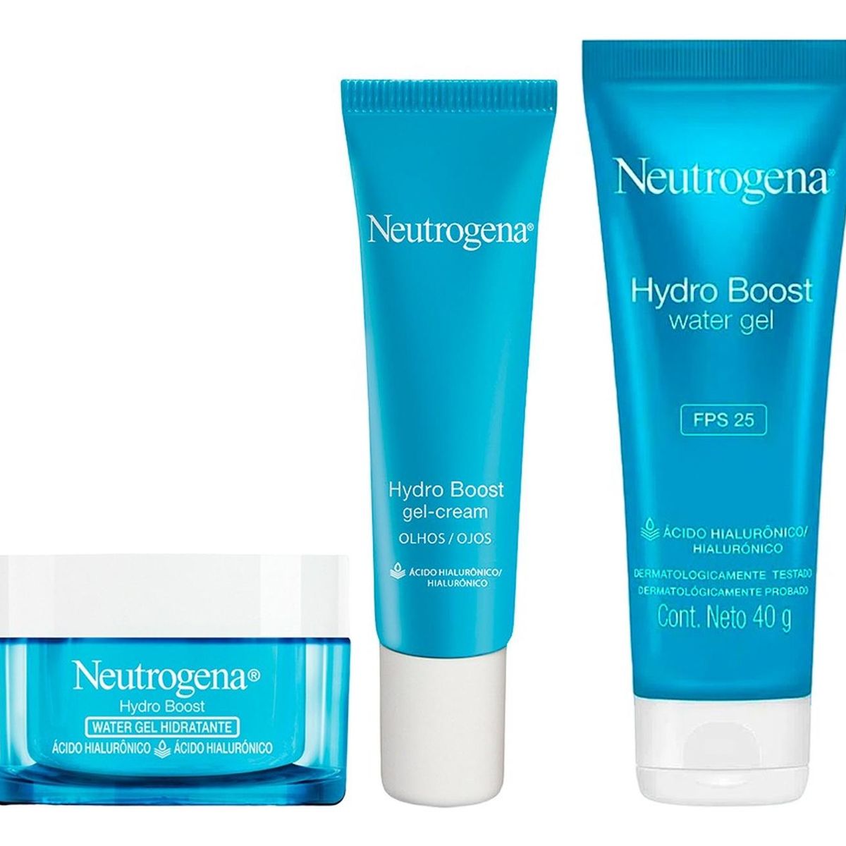 NEUTROGENA - Pack Neutrogena Hydro Boost Gel + Contorno + Hidratante