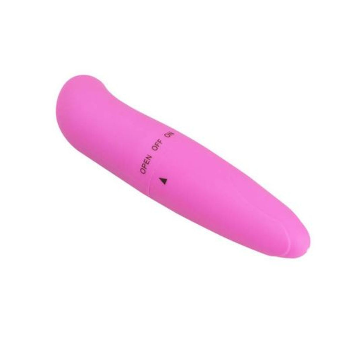 GENERICO - Potente vibrador morado de Silicona de 1 velocidad