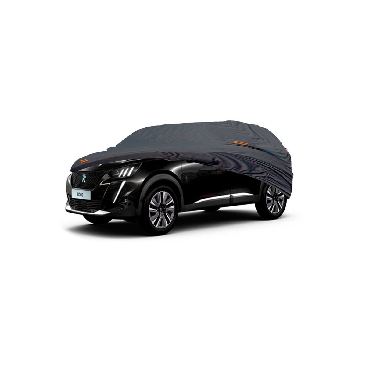 GENERICO - PROTECTOR CUBIERTA  FORRO FUNDA COBERTO PEUGEOT NEW 2008GRIS