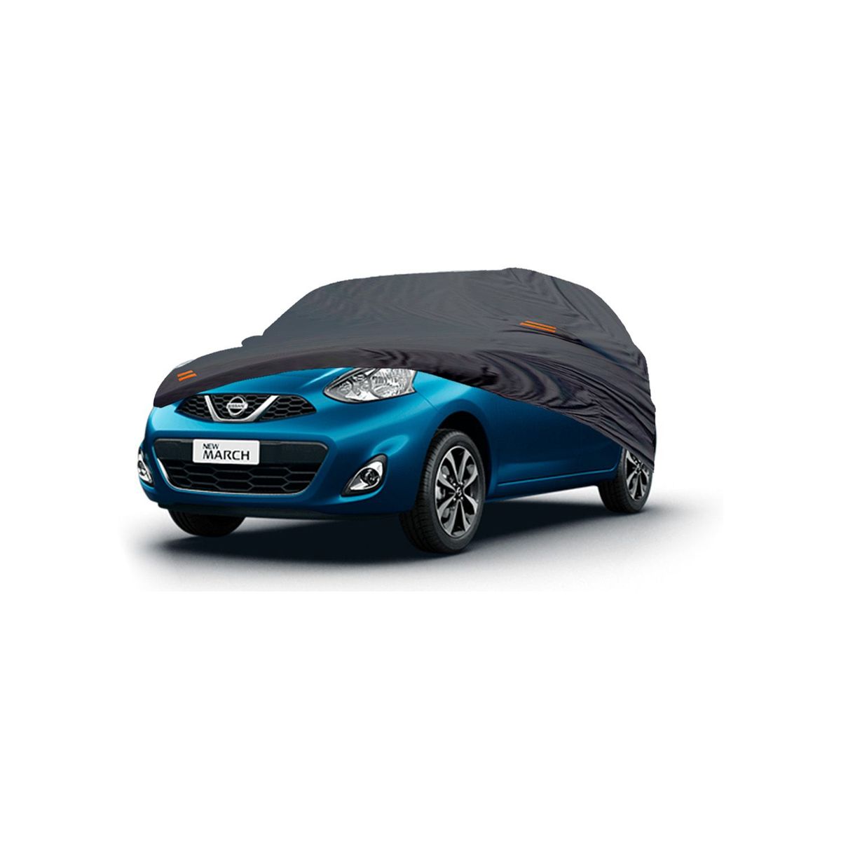 GENERICO - PROTECTOR CUBIERTA FORRO COBERTOR NISSAN MARCH 2022 GRIS