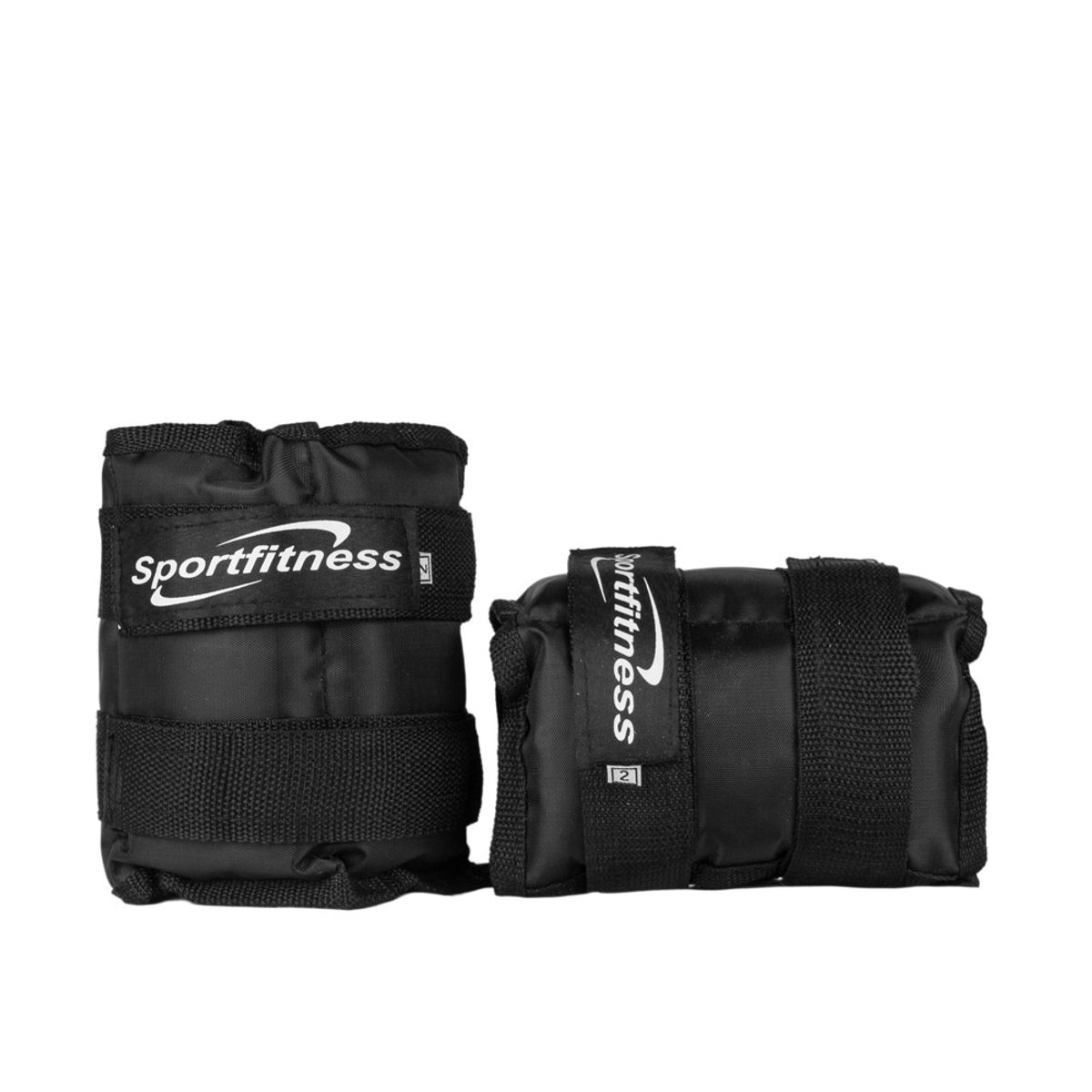 SPORT FITNESS - Tobillera muñequera ajustable con peso arena - 2kg