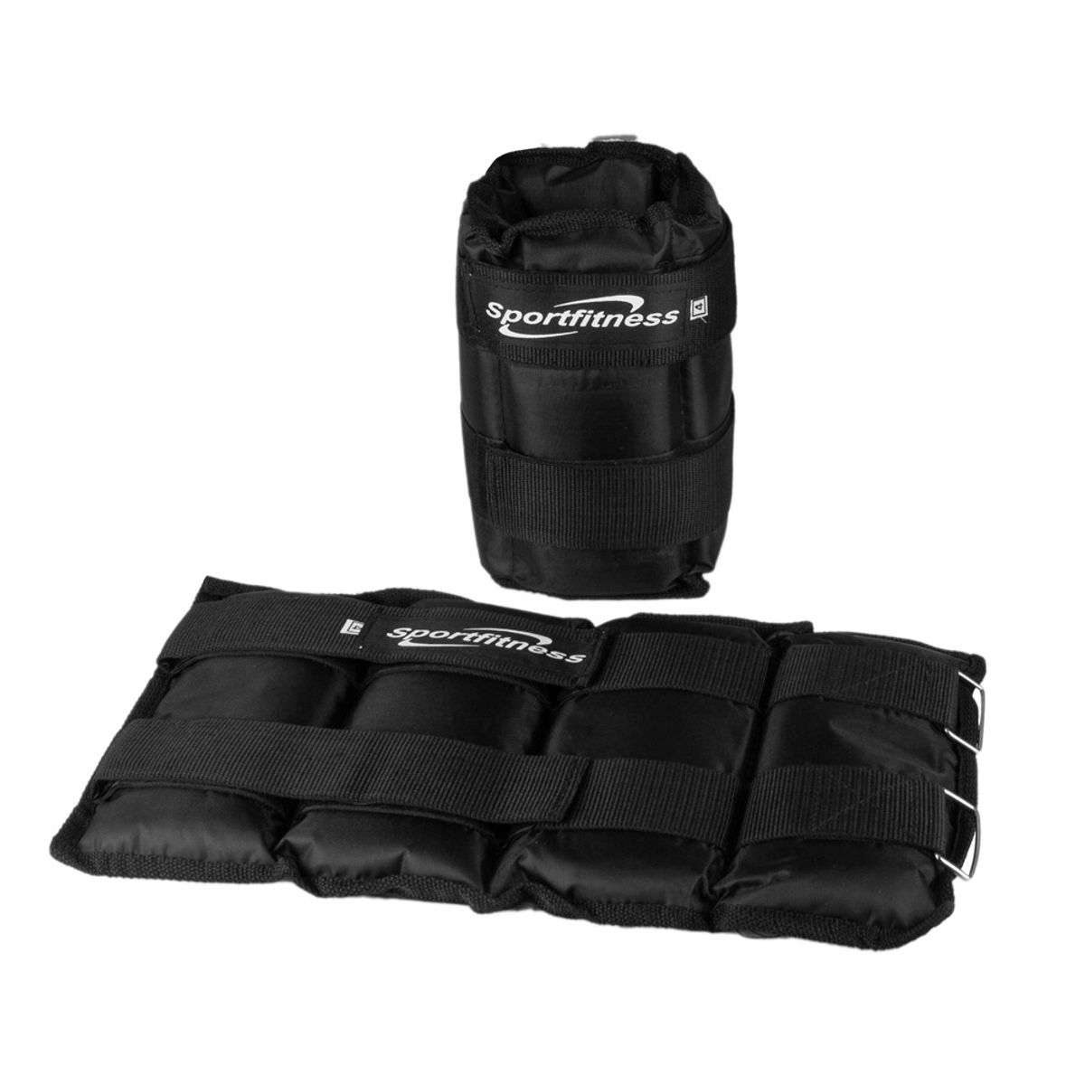 SPORT FITNESS - Tobillera muñequera ajustable con peso arena - 4kg