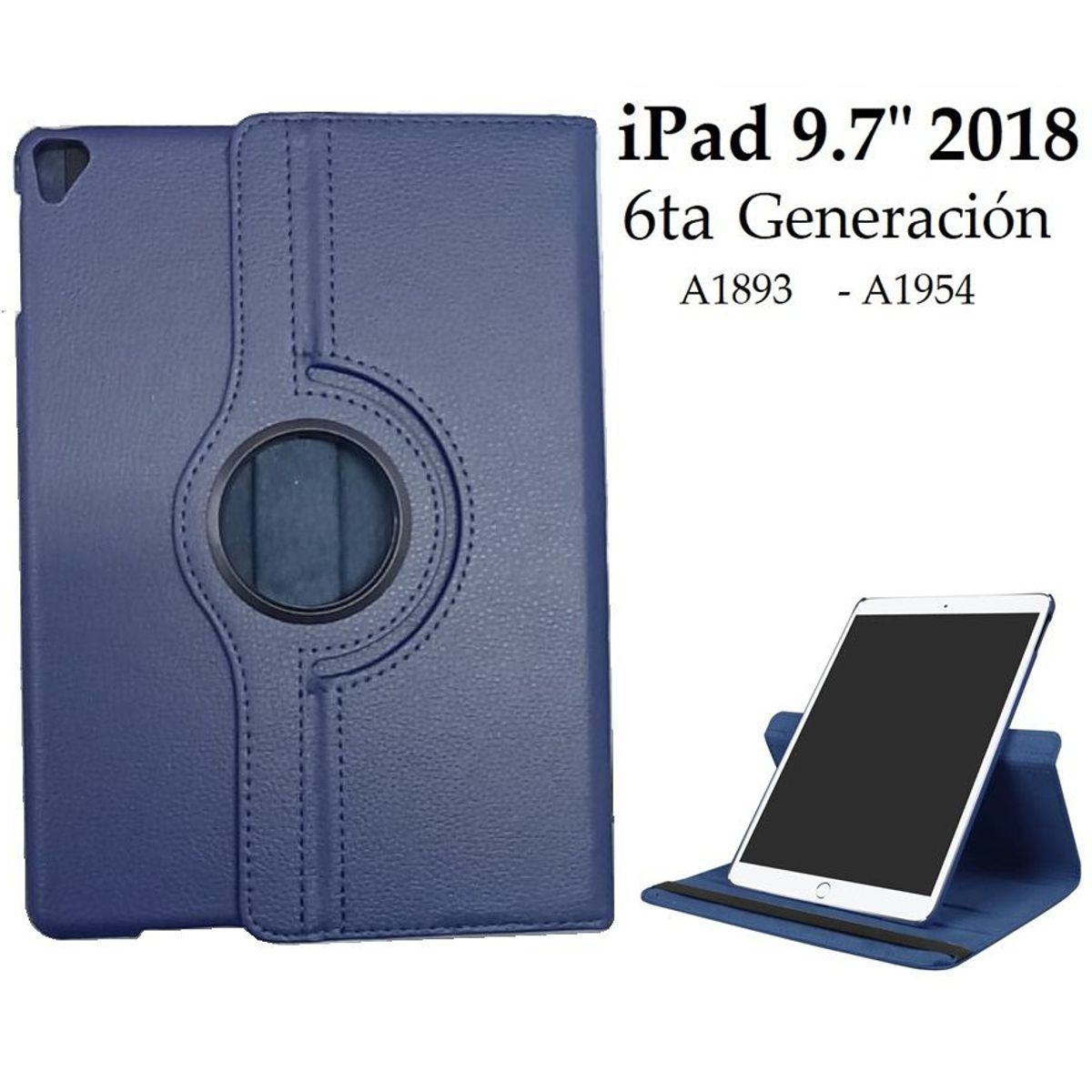 GENERICO - Funda Case Giro 360° Protector para iPad 9.7 2018 6ta Gen A1893 A1954