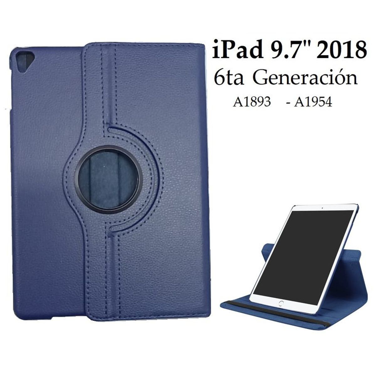 GENERICO - Funda Case Giro 360° Protector para iPad 9.7 2018 6ta Gen A1893 A1954