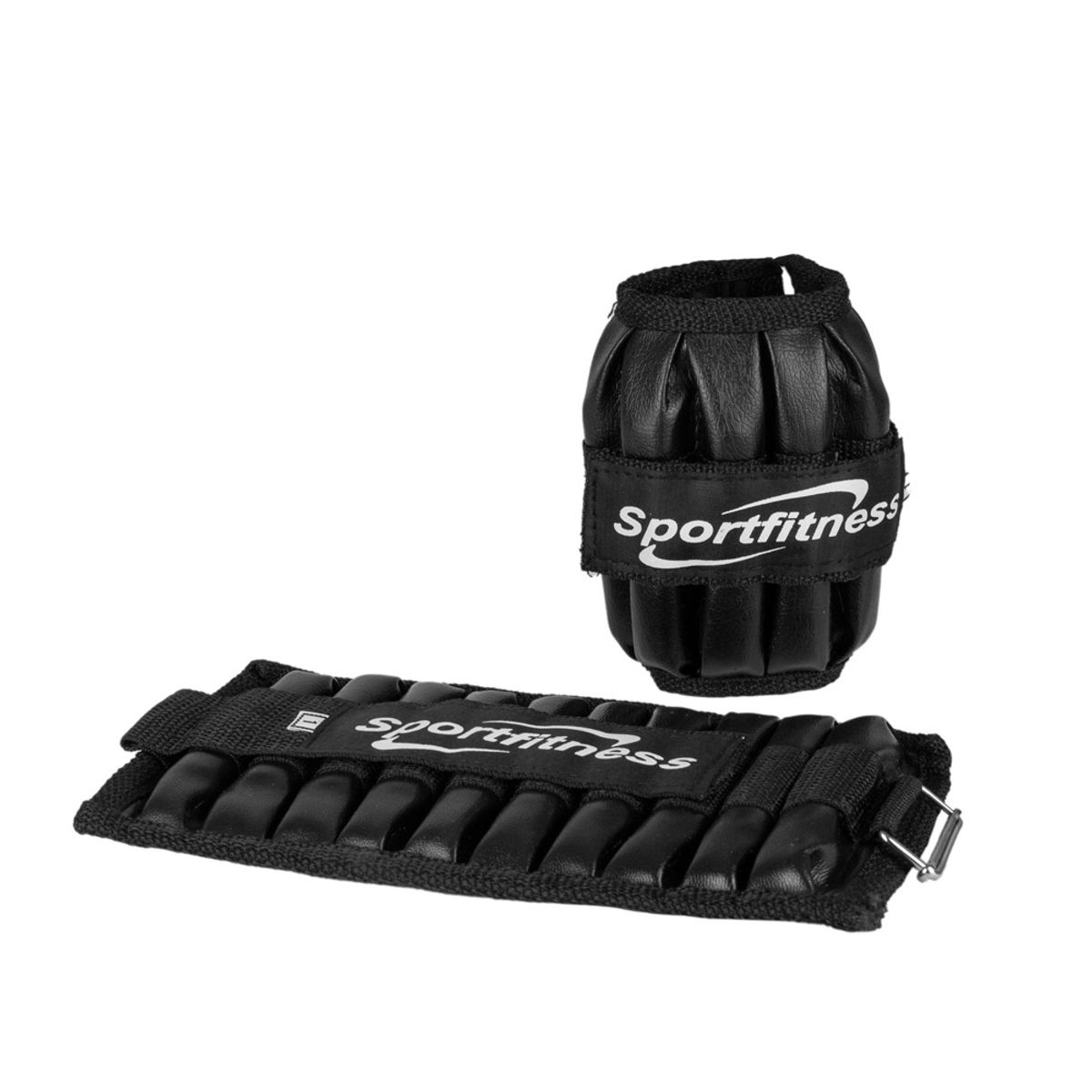 SPORT FITNESS - Tobillera / muñequera  ajustable peso metal -0.5kg