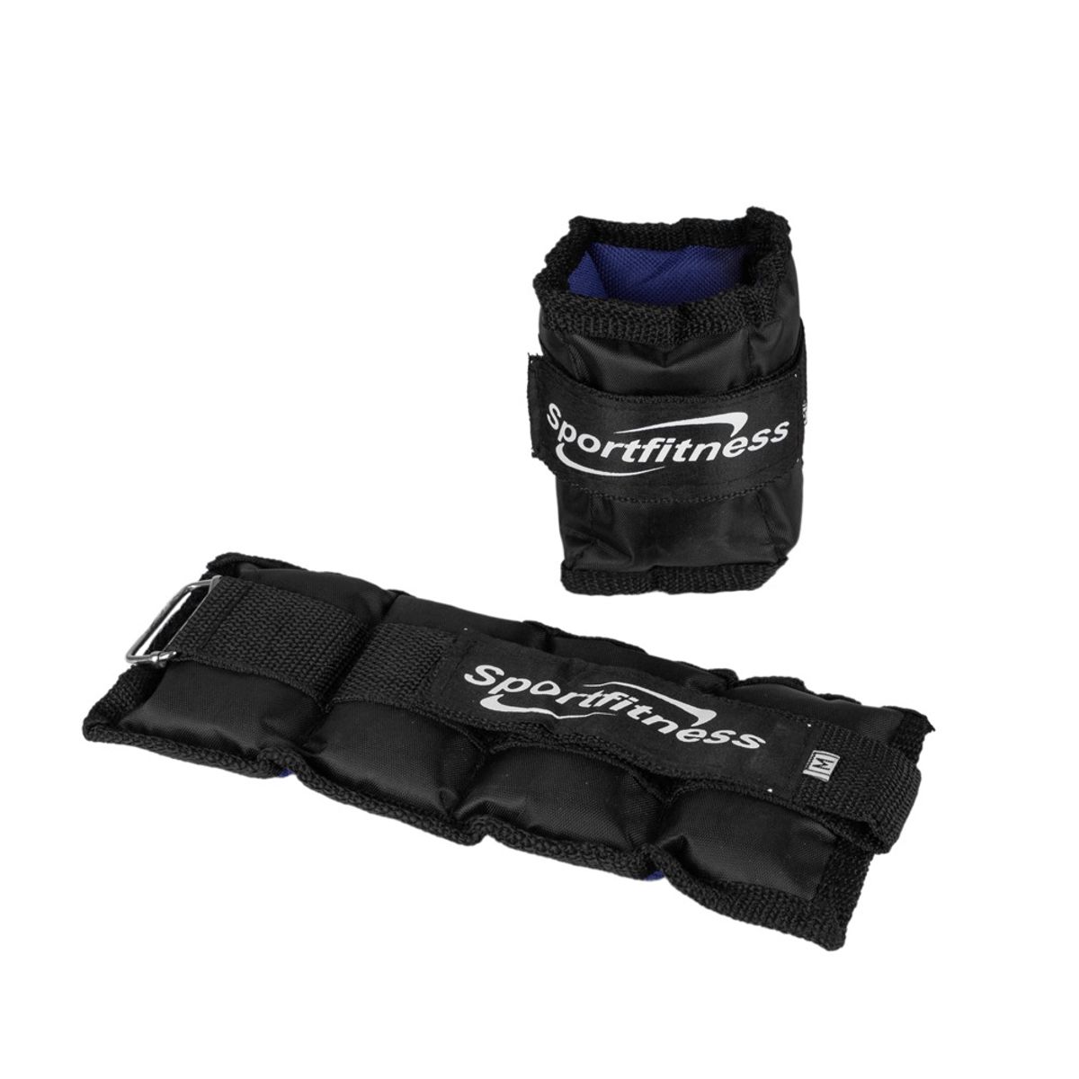 SPORT FITNESS - Tobillera / muñequera  ajustable peso metal -2kg