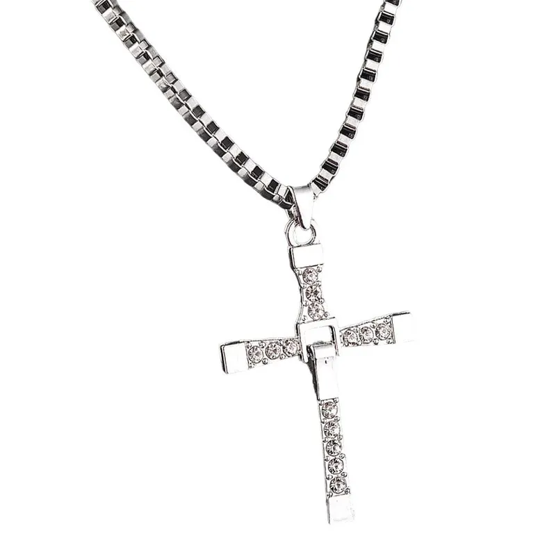 GENERICO - Collar Rápidos y Furiosos Cruz - Genieka