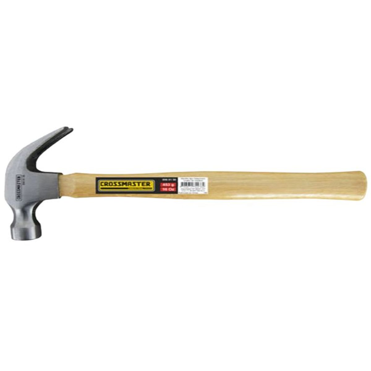 GENERICO - Martillo Para Carpintero 16 Onz Crossmaster 9969156 - Gris/Marrón