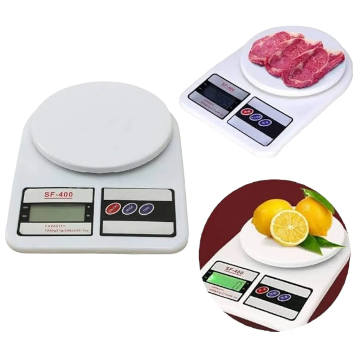 OEM - Balanza Electronica Digital Hasta 10kg1g Ideal Para Cocina Reposteria