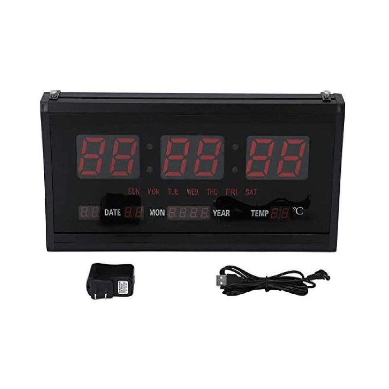 OTTOWARE - Reloj Led Digital de Pared