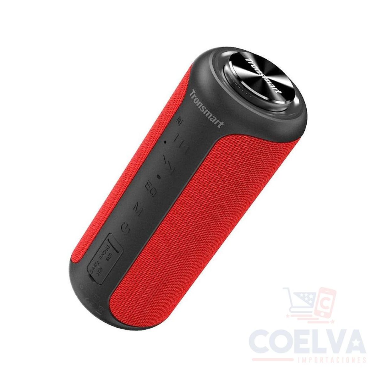 TRONSMART - Tronsmart T6 Plus Altavoz Bluetooth Portátil Ipx6 - Rojo