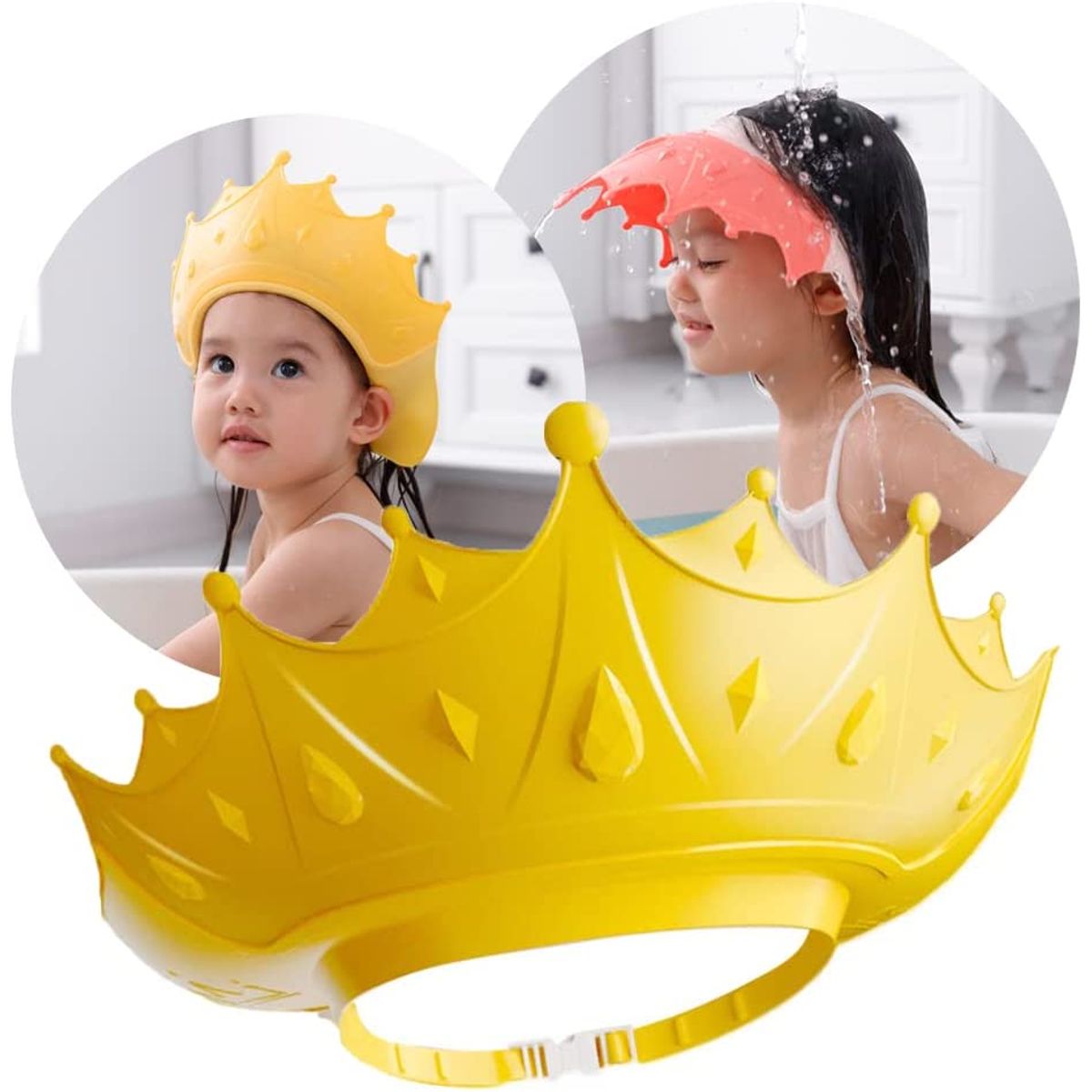 GENERICO - Gorro protector de baño - ducha para bebe