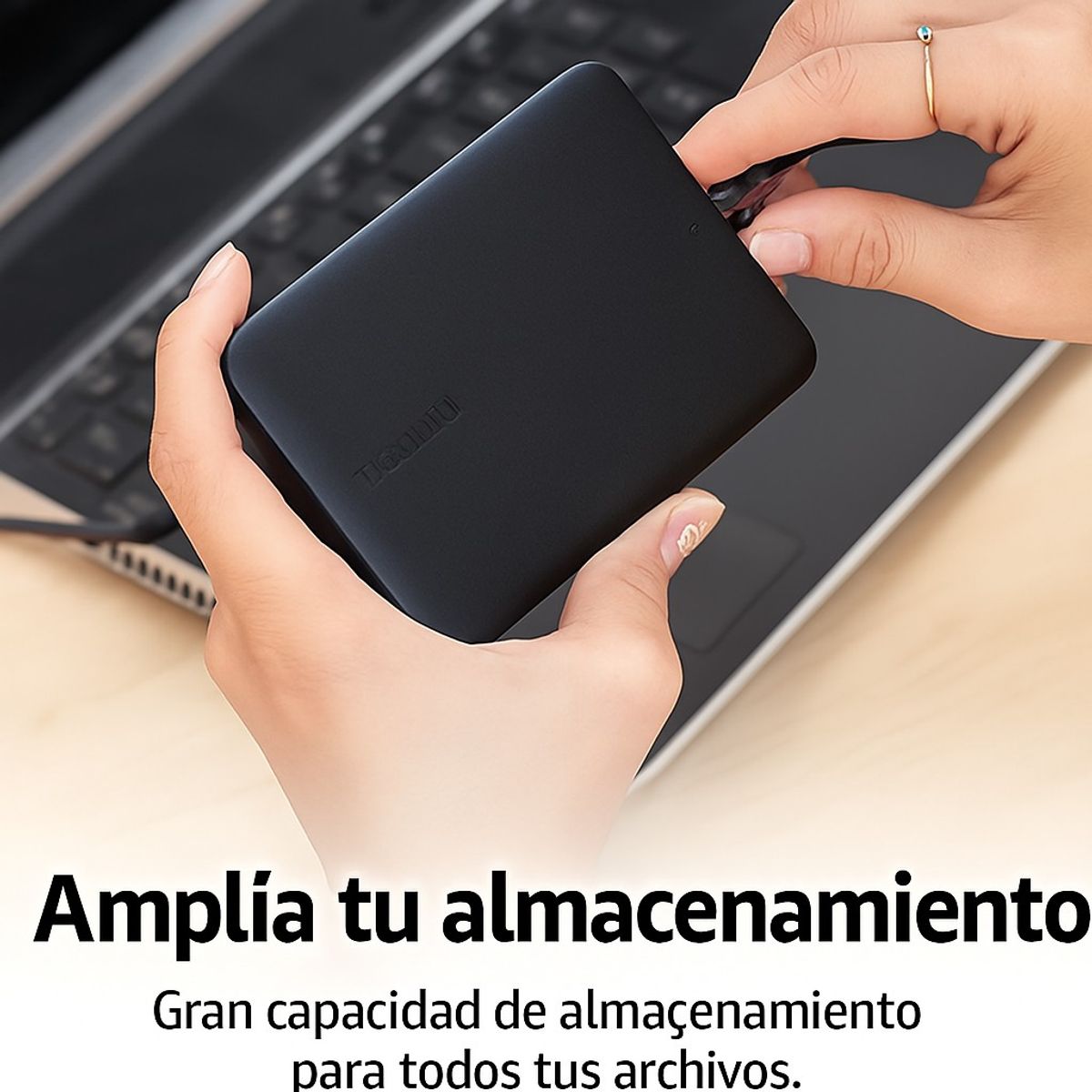 TOSHIBA - Disco duro externo Toshiba Canvio Basics 1 TB USB 3.0