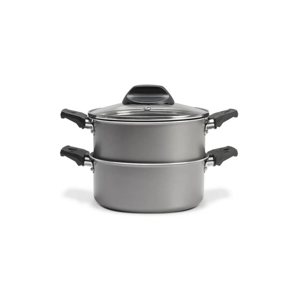 BRINOX - Olla Vaporera Con Tapa 16cm 1.45L Brinox Plata