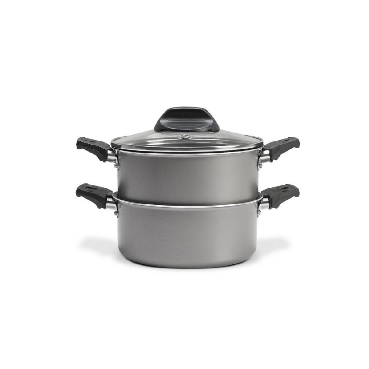 BRINOX - Olla Vaporera Con Tapa 16cm 1.45L Brinox Plata