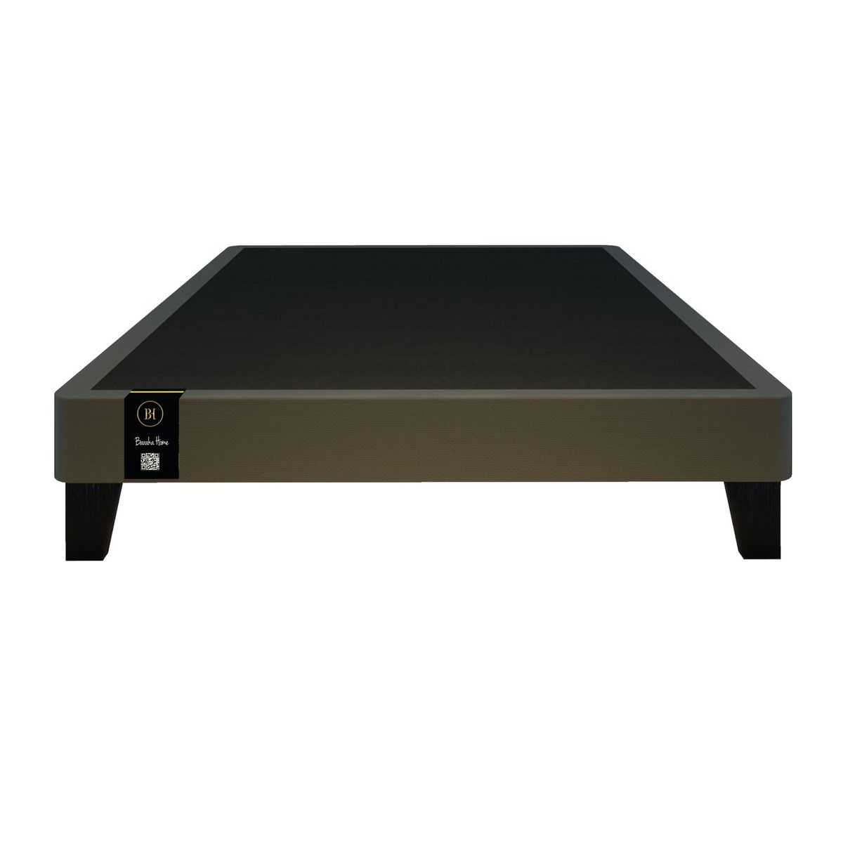 BARAKA HOME - Base De Cama Europea Carintia 2 Plz - Chocolate Claro