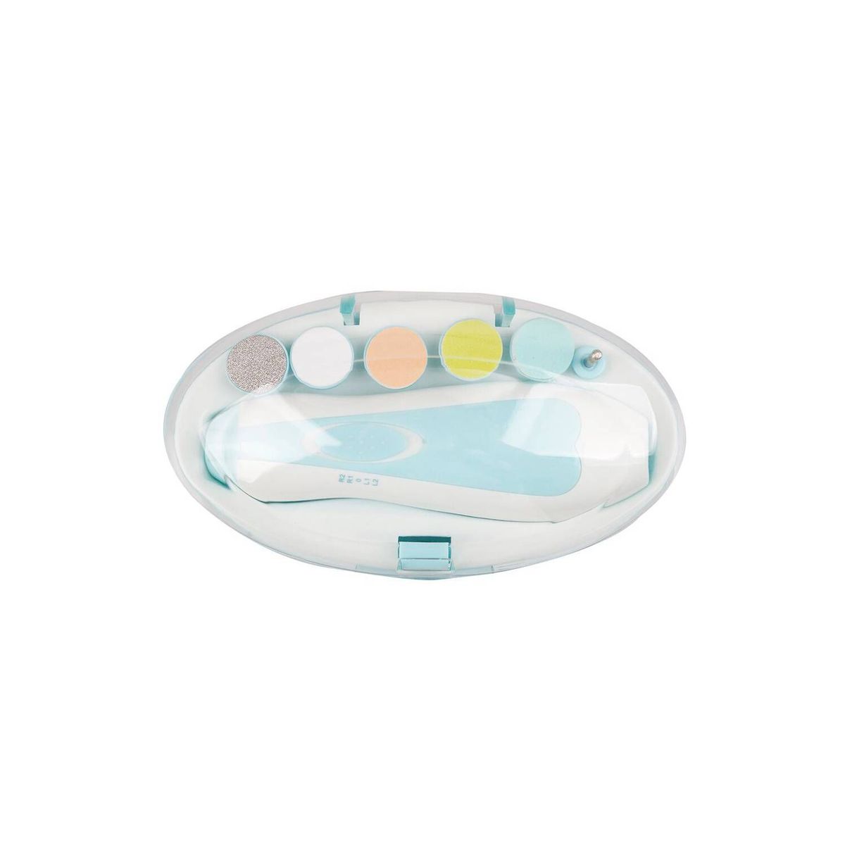 GENERICO - Set de Pulidor de Unas de Bebes Set de Manicura Celeste