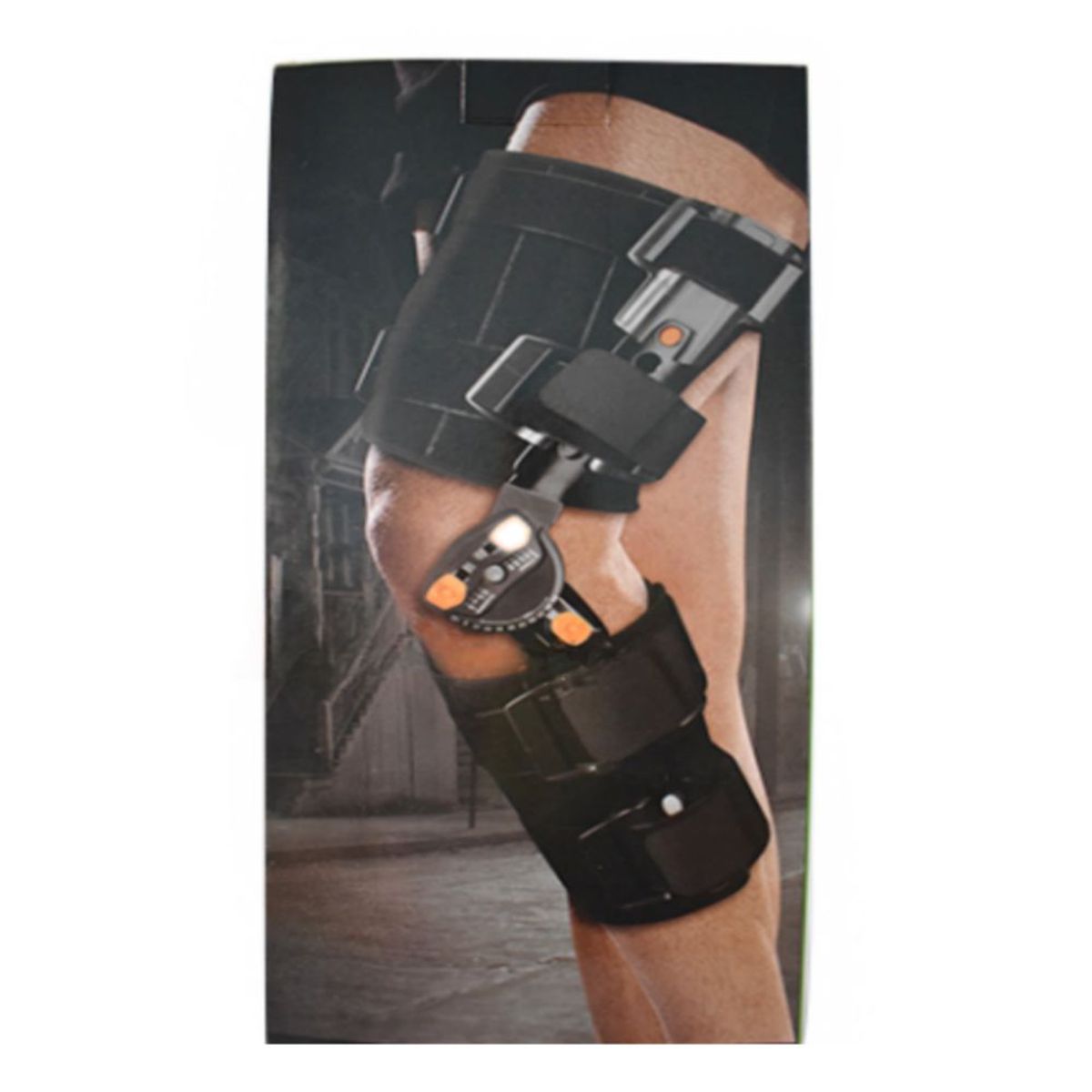 GENERICO - Rodillera Ortopédica Articulada Ajustable con Contador