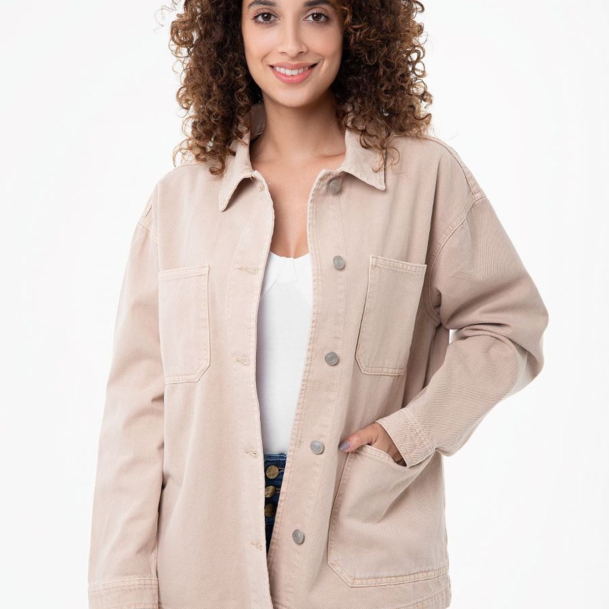 GOCCOS - Camisaco Drill Demet Mujer