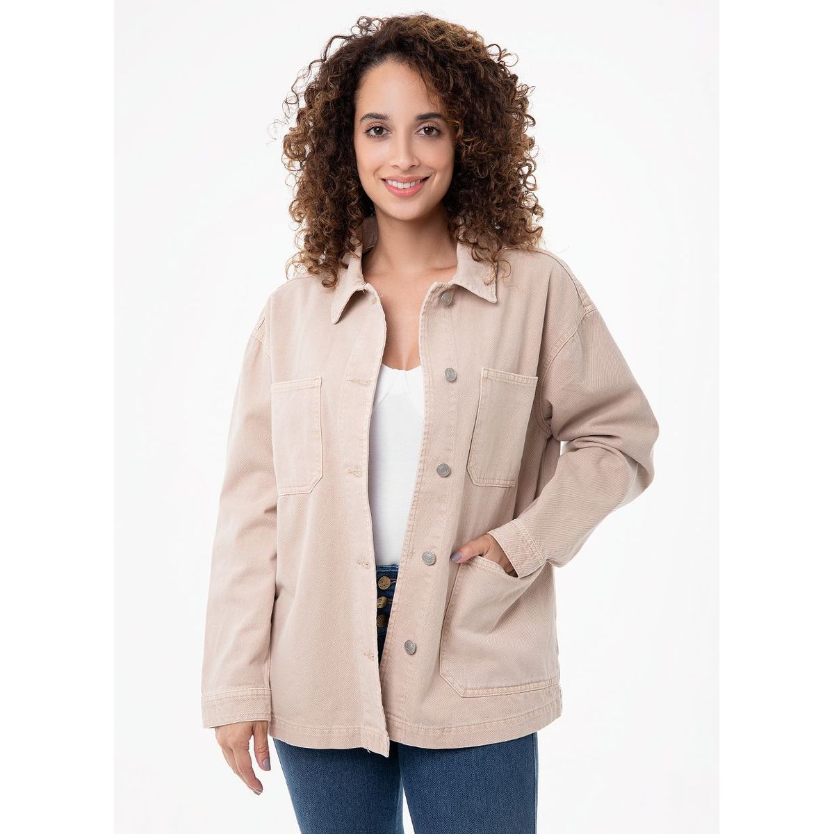 GOCCOS - Camisaco Drill Demet Mujer