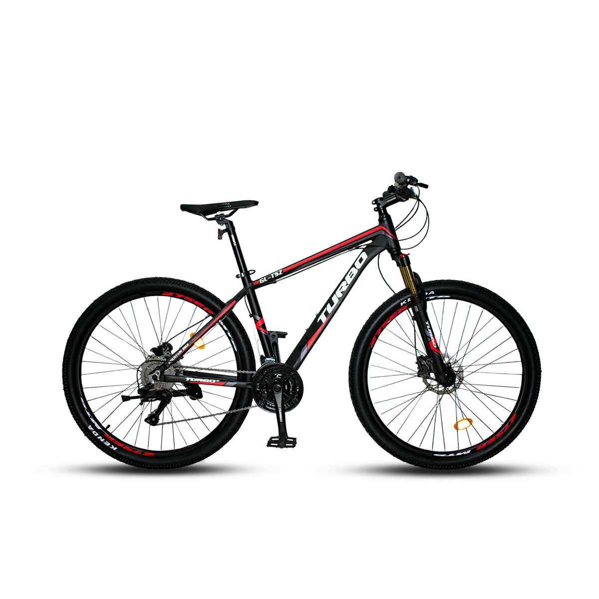 JAFI - Bicicleta de montaña Jafi Turbo GL-TSZ 27.5 Rojo