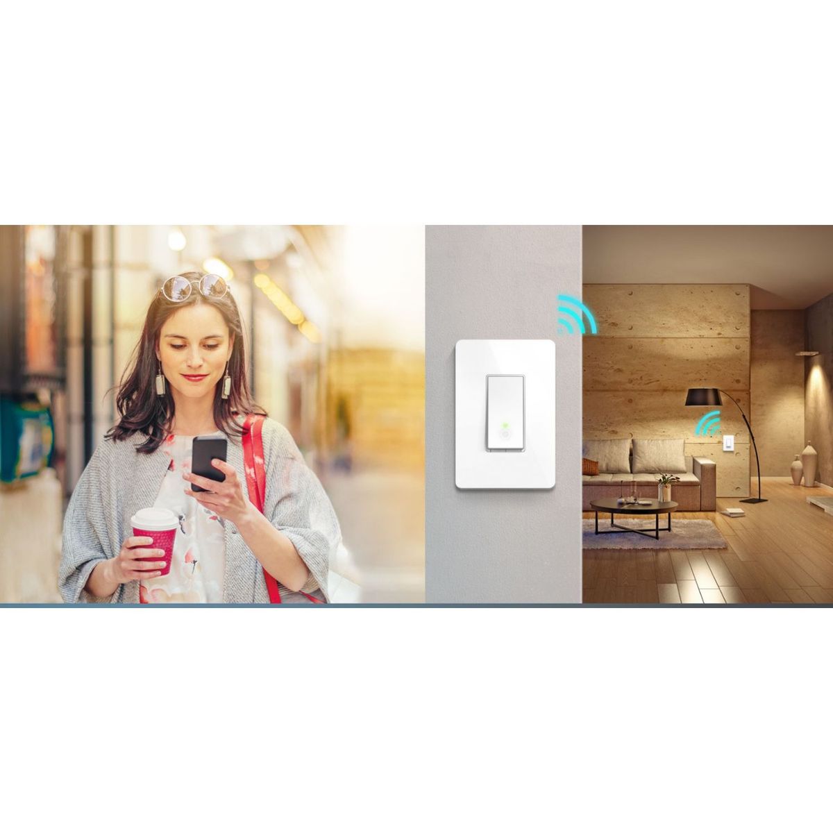 TP LINK - Interruptor de luz TP-LINK HS210  3 vias P/N: 0184500252