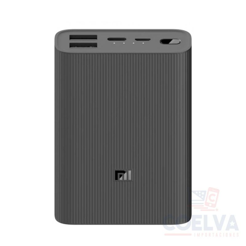XIAOMI - Xiaomi Power Bank 3 Ultra Compact High-Quality Portable -  Negro