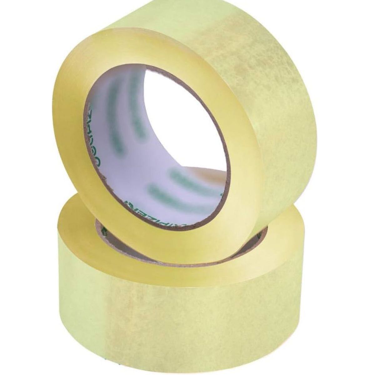 GENERICO - Cinta de embalaje Transparente 200 Yardas - Pack 6