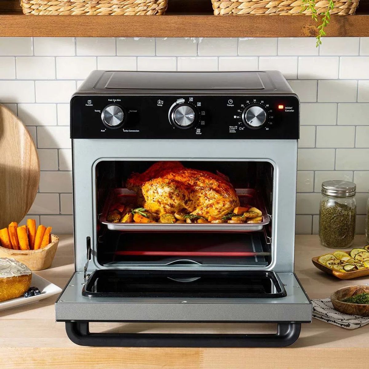 OSTER - Horno con freidora de aire Oster® de 22 litros TSSTTVMAF1NS