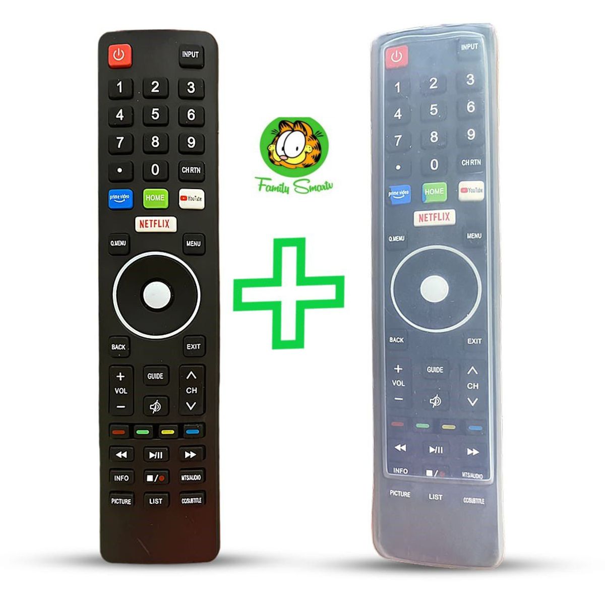 UNIVERSAL - Control Remoto Smart Miray Modelo MS32-K501  Funda Silicona Suave