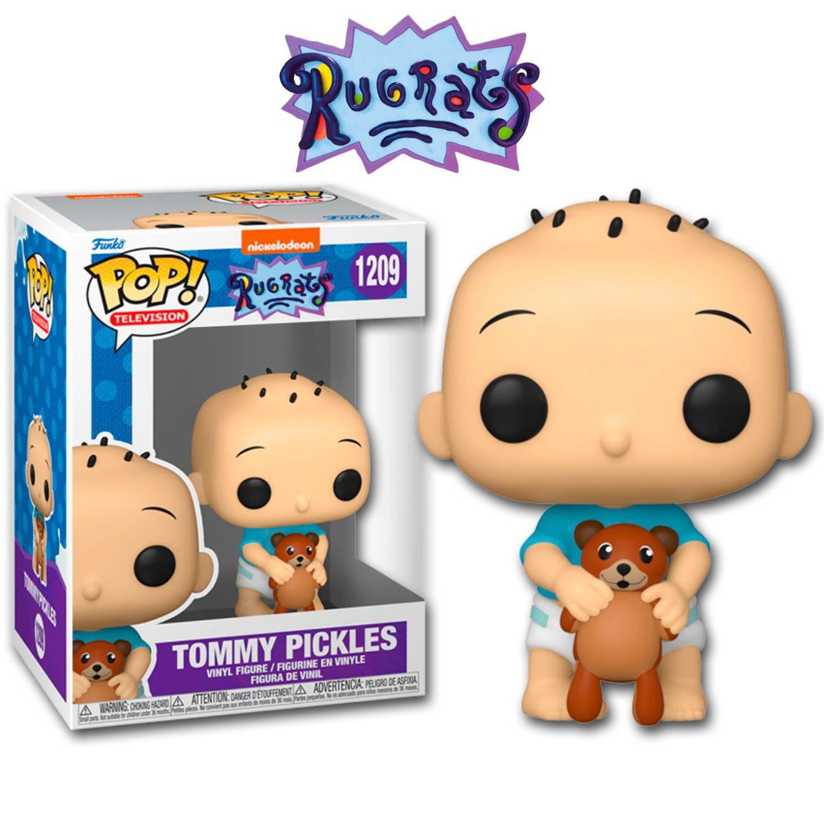 FUNKO - Funko Pop Rugrats - Tommy Pickles Aventuras en Pañales 1209