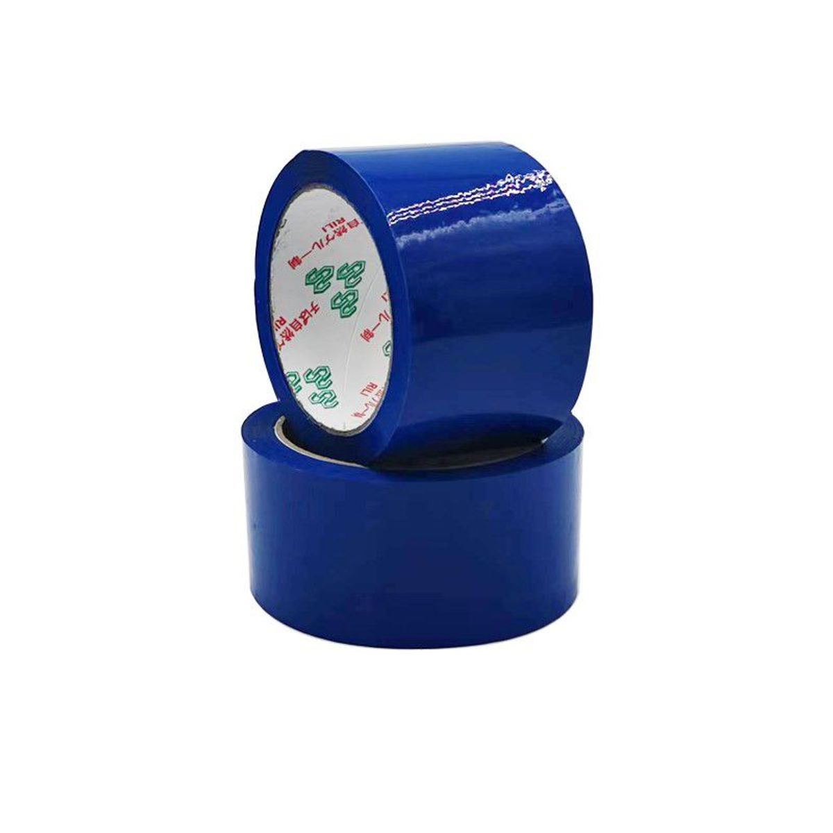 GENERICO - Cinta de embalaje de colores 200 Yardas - Azul / Pack 3