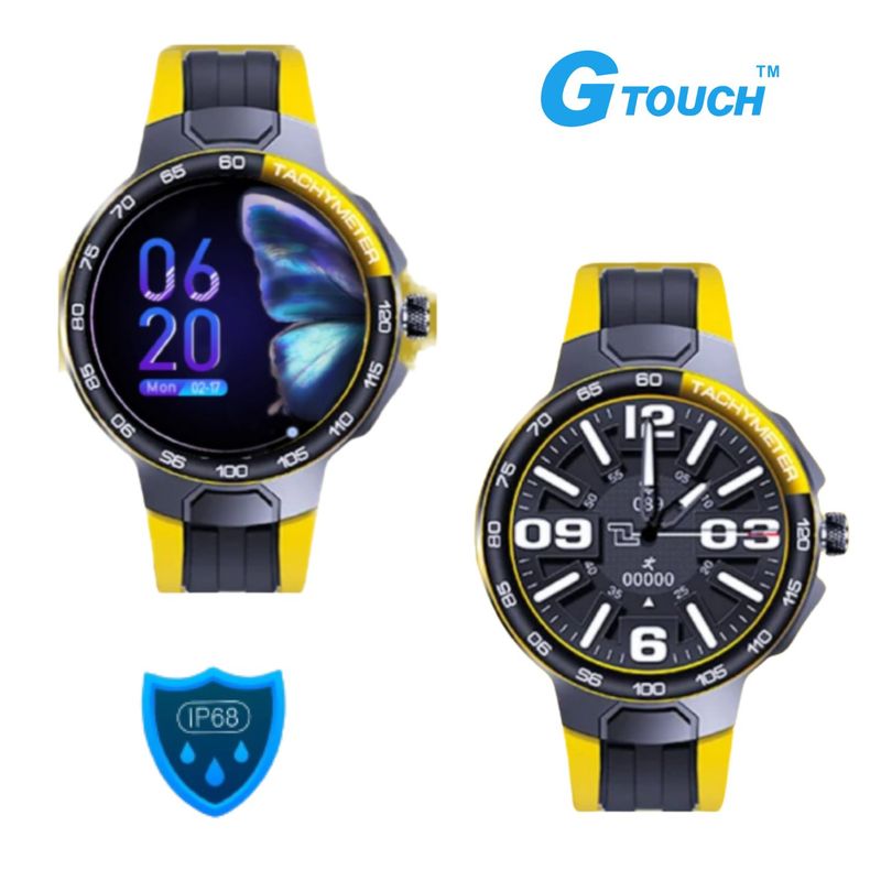 GTOUCH - Smartwatch GTouch IP68 Color Amarillo