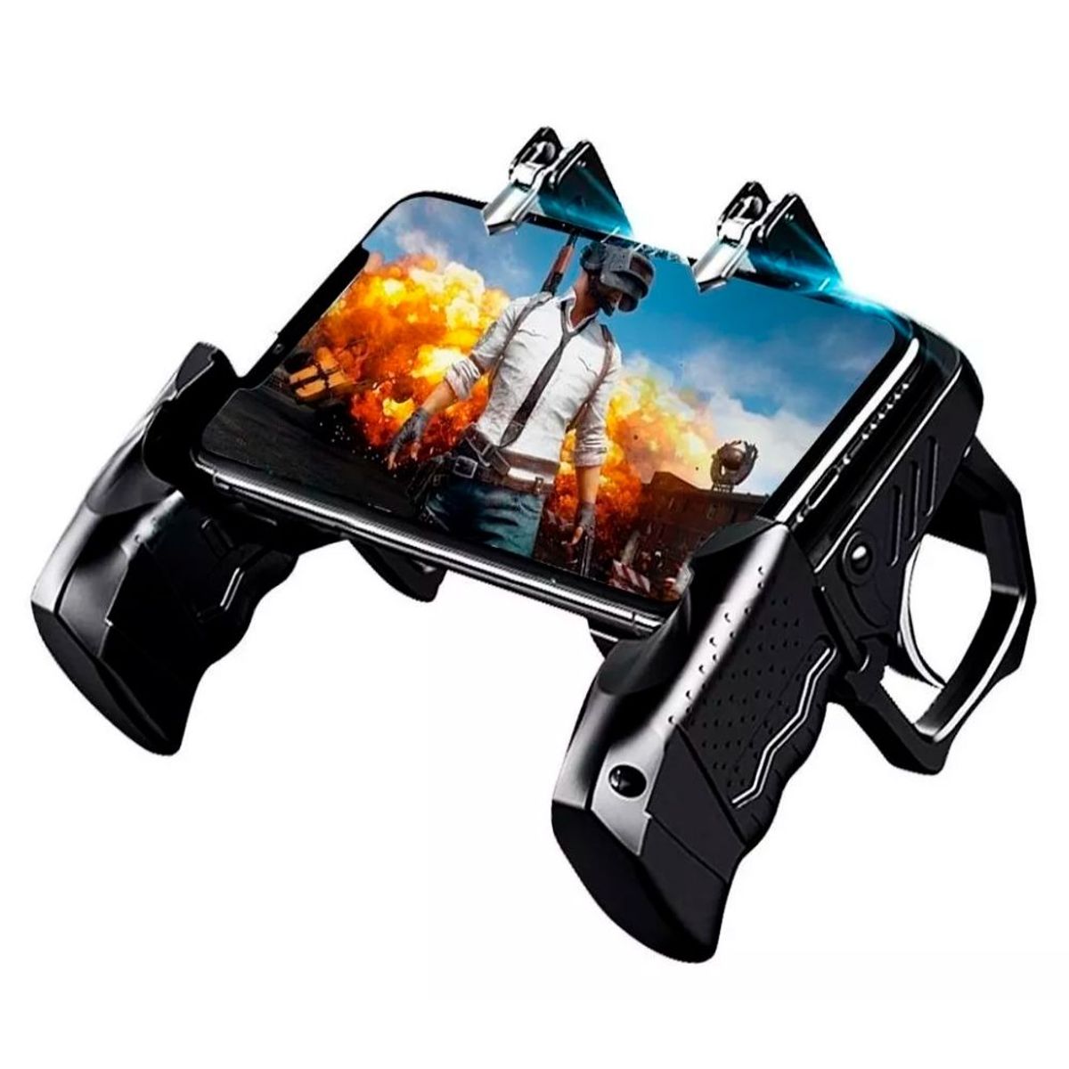 GENERICO - Mando Gatillo K21 - L1 R1 Para Movil Con Agarre Ergonomico Ajustable