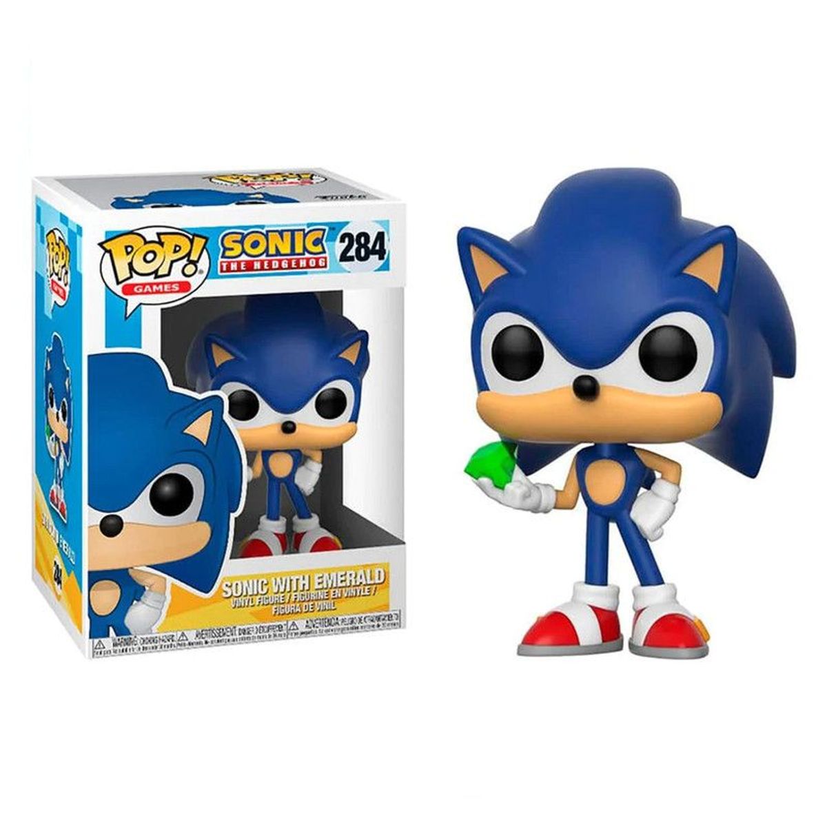 FUNKO - Funko Pop Sonic - Sonic con Esmeralda 284