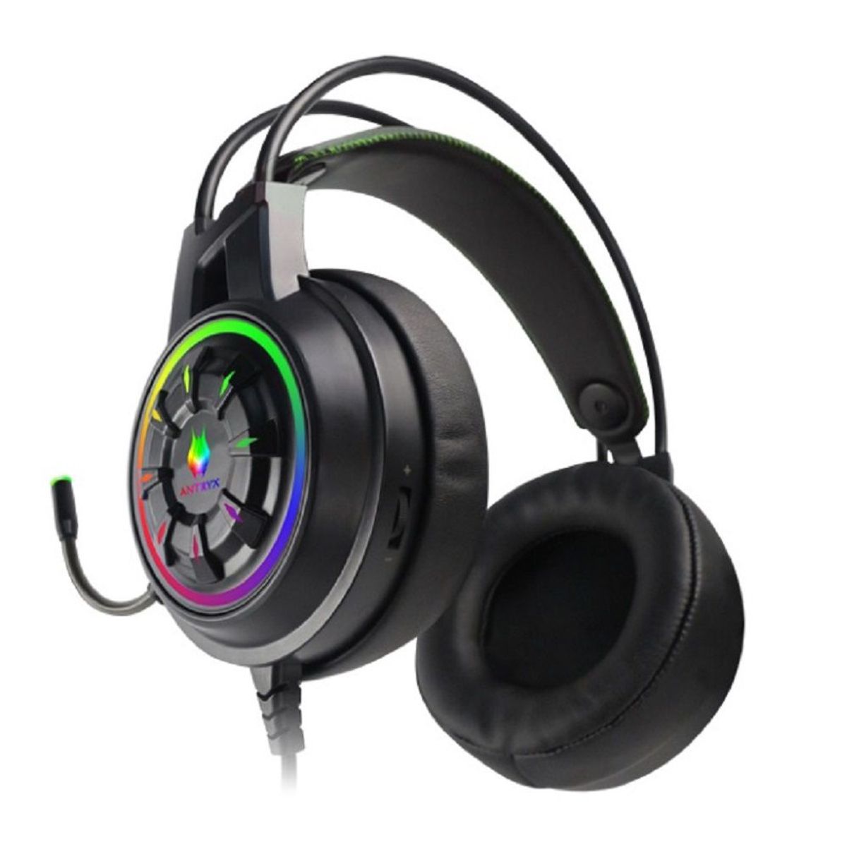 ANTRYX - Auriculares, Audifono Gamers Led GH-520 Antryx 3.5 mm + LED USB